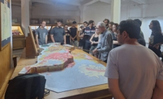Studenți ai Facultății de Geologie și Geofizică din București, în vizită la Muzeul de Mineralogie din Baia Mare