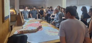 Studenți ai Facultății de Geologie și Geofizică din București, în vizită la Muzeul de Mineralogie din Baia Mare
