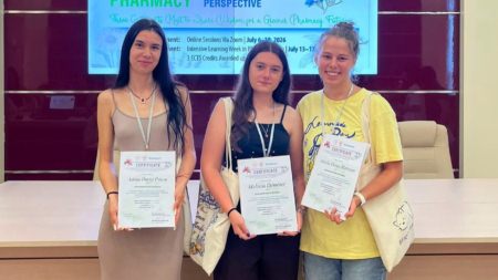 Studente ale Facultății de Științe din Baia Mare au descoperit practici sustenabile în domeniul farmaceutic, în Bulgaria