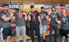 15 medalii și locul I pe echipe pentru Clubul Unirea Șișești la competiția Rebellion Strength Armwrestling