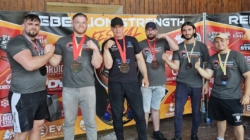 15 medalii și locul I pe echipe pentru Clubul Unirea Șișești la competiția Rebellion Strength Armwrestling