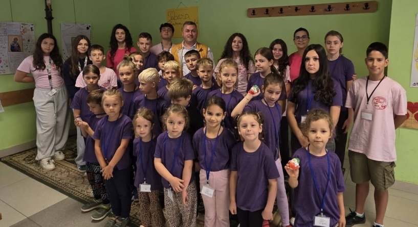 Tabăra „Prietenii Sfântului Mina” a reunit copiii și tinerii din Tăuții Măgherăuș în jurul credinței și al prieteniei