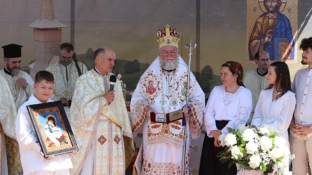 Biserica din Tămășești a fost resfințită după ample lucrări de restaurare
