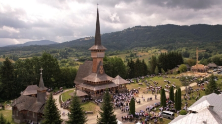 Mănăstirea Dragomirești și-a sărbătorit hramul în prezența Preasfințitului Părinte Episcop Iustin