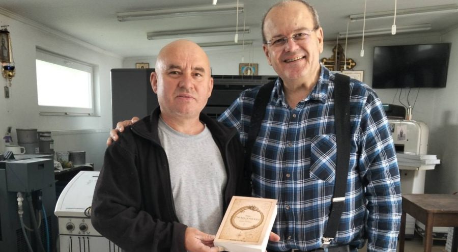 Walter Übelhart își va lansa noul roman, „Der Drachenkreis” (Cercul Dragonului), la Târgul Internațional de Carte de la Frankfurt