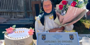 O localnică din comuna Giulești a împlinit un secol de viață