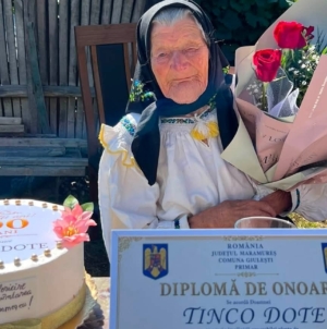 O localnică din comuna Giulești a împlinit un secol de viață