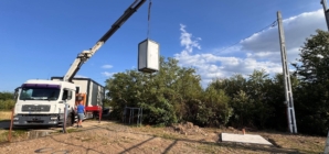 Containere sanitare noi în Merișor și Bozânta Mare