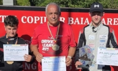 Piloții cercului de karting Baia Mare, pe podium la etapa a III-a a Campionatului Național de Karting Școlar