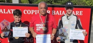 Piloții cercului de karting Baia Mare, pe podium la etapa a III-a a Campionatului Național de Karting Școlar
