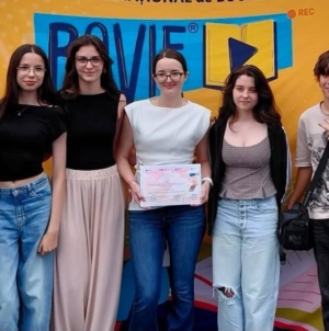 Echipa Colegiului „Vasile Lucaciu” Baia Mare a obținut o mențiune la Festivalul Internațional de Book Trailere Boovie 2026