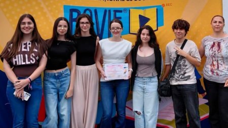 Echipa Colegiului „Vasile Lucaciu” Baia Mare a obținut o mențiune la Festivalul Internațional de Book Trailere Boovie 2026