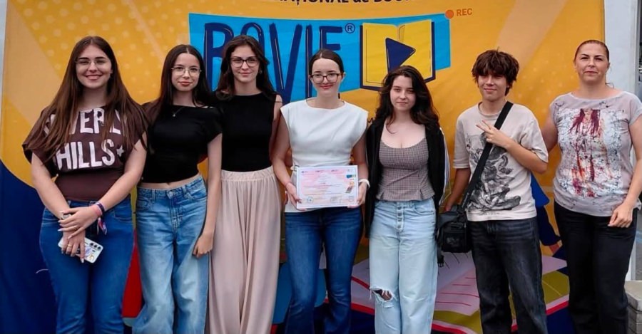 Echipa Colegiului „Vasile Lucaciu” Baia Mare a obținut o mențiune la Festivalul Internațional de Book Trailere Boovie 2026