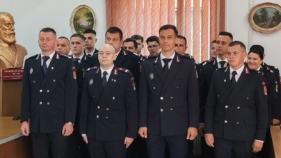 52 de cadre ale ISU Maramureș au fost avansate în grad pentru merite profesionale
