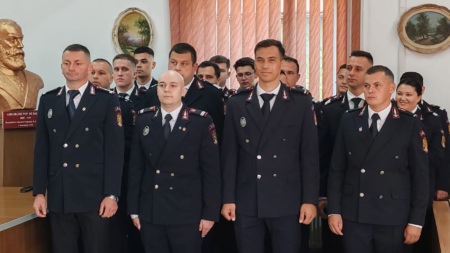 52 de cadre ale ISU Maramureș au fost avansate în grad pentru merite profesionale