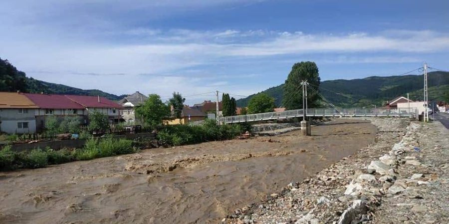 Cod galben hidrologic în Maramureș și alte județe din nordul țării