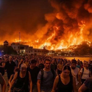 Incendiile lovesc Grecia în plin sezon turistic. Ce trebuie să știe românii care pleacă în concediu
