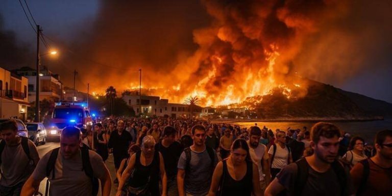 Incendiile lovesc Grecia în plin sezon turistic. Ce trebuie să știe românii care pleacă în concediu