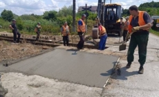 Veste bună! Au fost remediate denivelările de la pasajul CFR dintre Lăpușel și Bozânta Mică