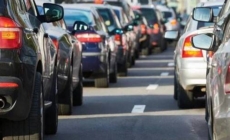 Accident pe DN1C, spre Recea: trafic îngreunat în zona pasarelei