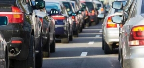Accident pe DN1C, spre Recea: trafic îngreunat în zona pasarelei