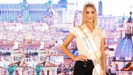 Cristina Virga, o tânăra cu rădăcini românești, a devenit Miss Roma 2026