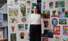 Expoziție de artă semnată de Cerasela Pop, elevă a Liceului Tehnologic Special Baia Mare