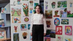 Expoziție de artă semnată de Cerasela Pop, elevă a Liceului Tehnologic Special Baia Mare