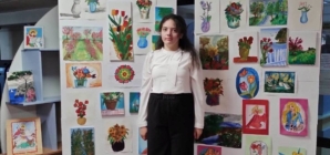 Expoziție de artă semnată de Cerasela Pop, elevă a Liceului Tehnologic Special Baia Mare