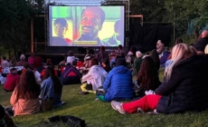 Cinema sub cerul liber la Breb