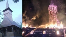 Episcopia Maramureșului și Sătmarului ia primele măsuri după incendiul care a distrus biserica de lemn din Posta