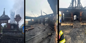 Comunicat al Episcopiei Ortodoxe Române a Maramureșului după incendiul de la biserica de lemn din Posta