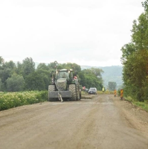 Lucrările pe DJ 182B Baia Mare – Coaș continuă. Noi etape la podul de la Cătălina