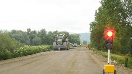 Lucrările pe DJ 182B Baia Mare – Coaș continuă. Noi etape la podul de la Cătălina