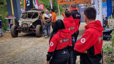 Campionatul Național de Offroad a revenit în Maramureș. Echipaj de prim ajutor prezent pe toată durata competiției