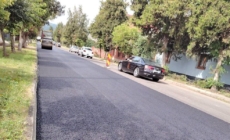 Lucrări de asfaltare pe DN 18, în Maramureș. Traficul se desfășoară cu restricții