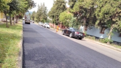 Lucrări de asfaltare pe DN 18, în Maramureș. Traficul se desfășoară cu restricții
