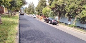 Lucrări de asfaltare pe DN 18, în Maramureș. Traficul se desfășoară cu restricții