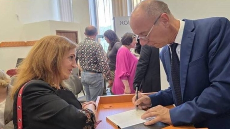 Ecouri după lansarea de ieri a volumului „Trupul gândurilor” semnat de autorul băimărean Mihai Pătrașcu