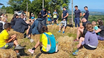 Jandarmii montani au participat la „Super aventura cu obstacole”, alături de familii din Baia Mare
