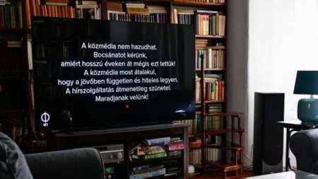Moment fără precedent: Televiziunea publică din Ungaria și-a cerut scuze pentru anii în care a mințit