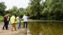 Accelerează lucrările pe DJ 182B și se amenajează o traversare provizorie peste râul Lăpuș, între Cătălina și Mocira
