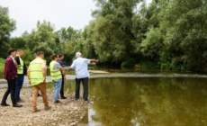 Accelerează lucrările pe DJ 182B și se amenajează o traversare provizorie peste râul Lăpuș, între Cătălina și Mocira