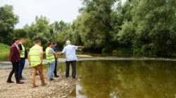 Accelerează lucrările pe DJ 182B și se amenajează o traversare provizorie peste râul Lăpuș, între Cătălina și Mocira