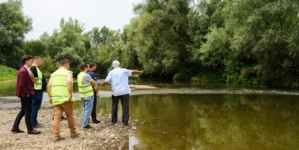 Accelerează lucrările pe DJ 182B și se amenajează o traversare provizorie peste râul Lăpuș, între Cătălina și Mocira