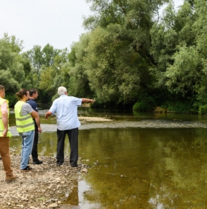 Accelerează lucrările pe DJ 182B și se amenajează o traversare provizorie peste râul Lăpuș, între Cătălina și Mocira