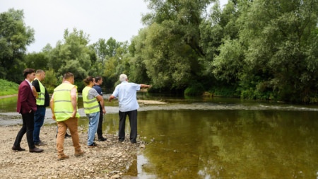 Accelerează lucrările pe DJ 182B și se amenajează o traversare provizorie peste râul Lăpuș, între Cătălina și Mocira