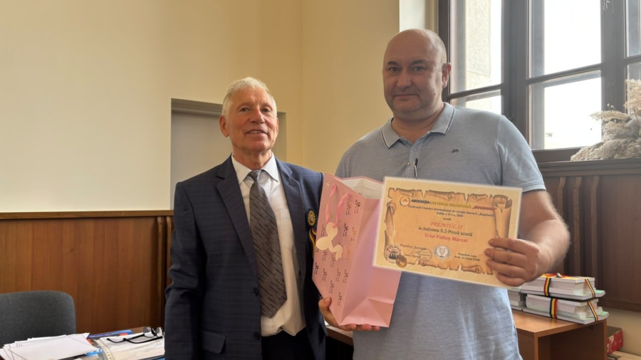Maramureșanul Marcel Foltoș a obținut premiul II la Festivalul Literar „BOGDANIA” de la Focșani