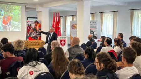Voluntarii Maltezi din Baia Mare au participat la cea de-a patra ediție a Academiei Malteze din Covasna