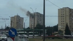 Incendiu într-un apartament de pe bulevardul Decebal din Baia Mare. 33 de locatari au fost evacuați